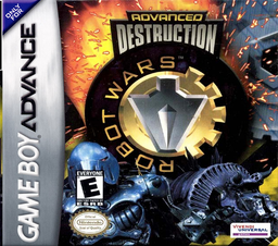 Robot Wars Advanced Destruction box art for GameBoy Advance